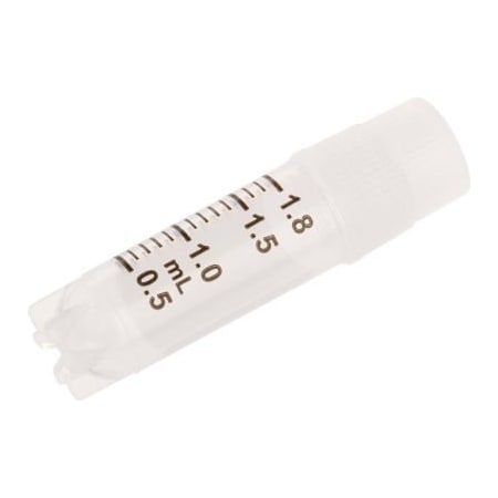 Celltreat CELLTREAT 1.8ml CF Cryogenic Vial, External Thread, Self-Standing, Sterile, 100/Case 229925